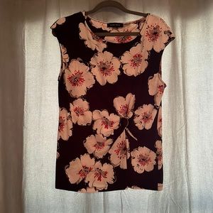 Large floral Ivanka Trump blouse!